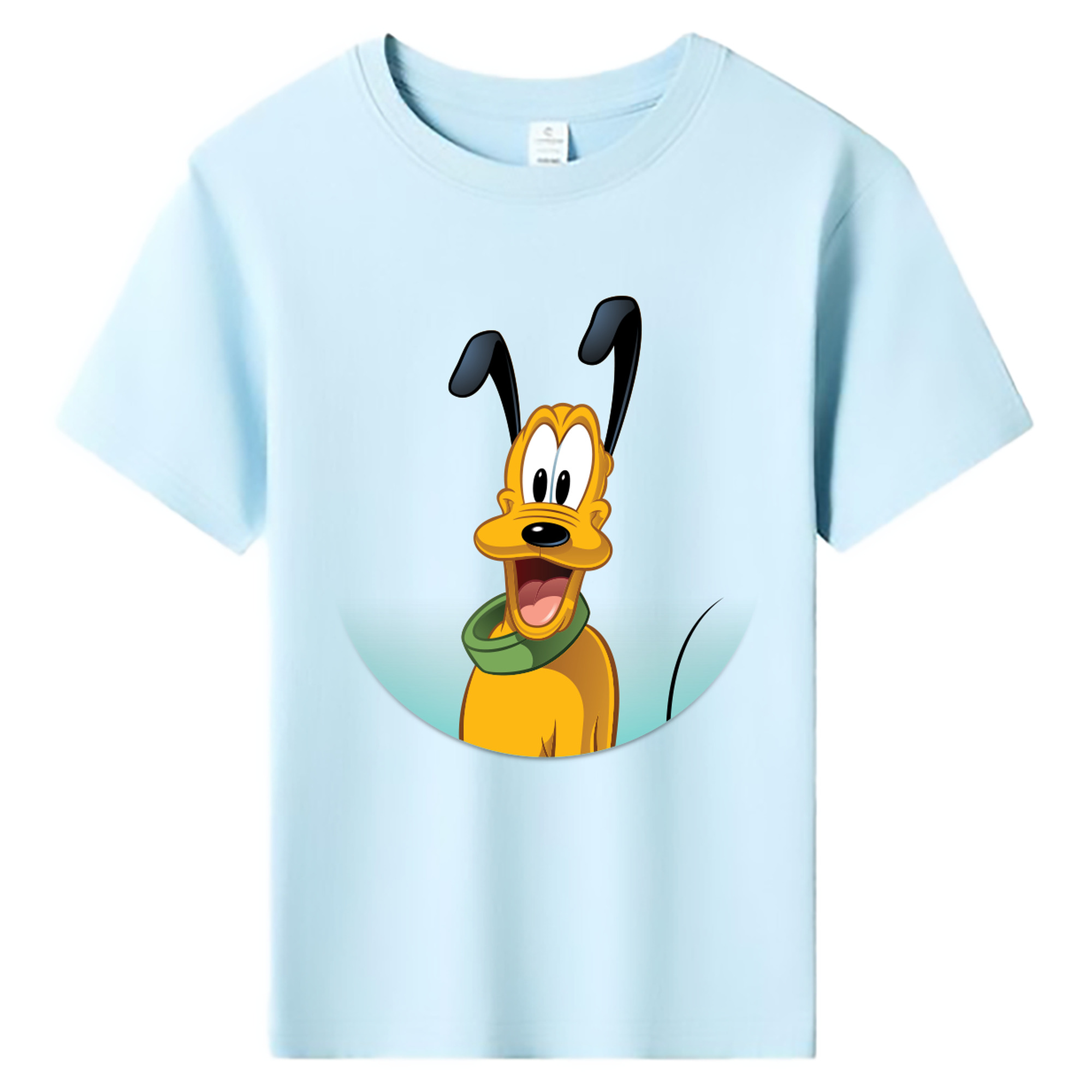 ミッキーマウス Mickey Mouse 綿100％キッズTシャツ（フロントプリント）